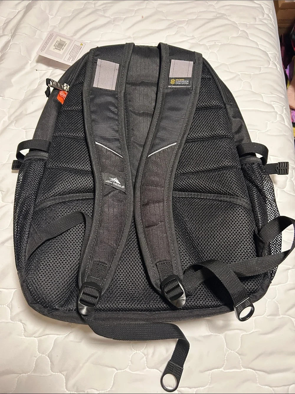 High Sierra Swerve Backpack Black NWT